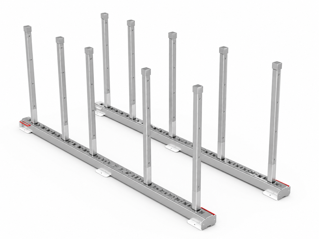 Slab Rack Post 50x50mm 1500mm high - RSR10R
