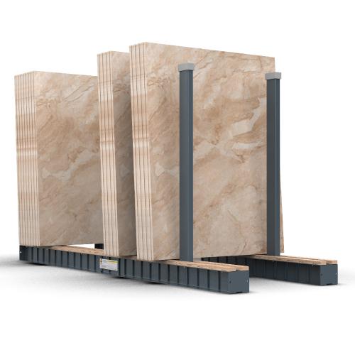 3000mm Bundle Slab Rack Base (Pair) - BSR010-AC1