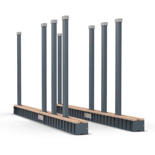 Bundle Slab Rack Post 50x100mm 1500mm high - BSR010-AC1