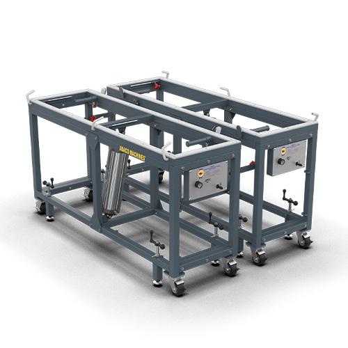 ABACO DUAL POLISHED FLIP TABLE - APFT7422