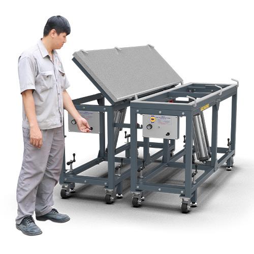ABACO DUAL POLISHED FLIP TABLE - APFT7422