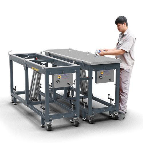 ABACO DUAL POLISHED FLIP TABLE - APFT7422