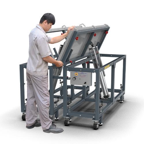 ABACO DUAL POLISHED FLIP TABLE - APFT7422