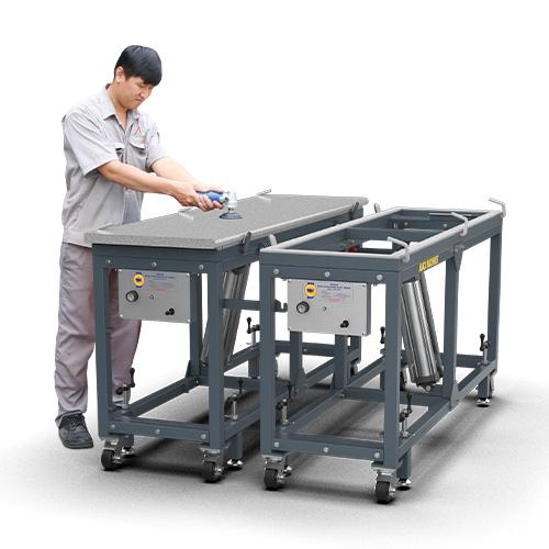 ABACO DUAL POLISHED FLIP TABLE - APFT7422