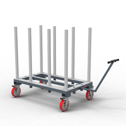 ADJUSTABLE POLES MOVING DOLLY 1500kg - AFCC50