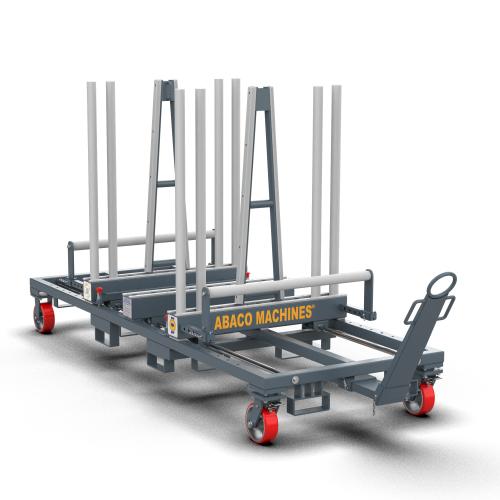 ADJUSTABLE HYBRID A-FRAME & RACK TRANSPORT TRAILER 1500kg - AMPT9743