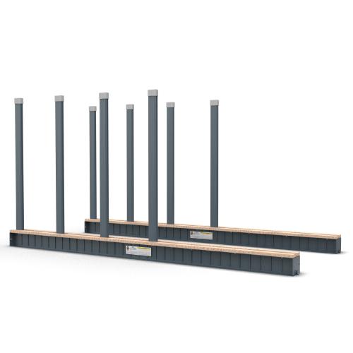 Bundle Slab Rack Post 40x80mm 1200mm high - AQUBSR010-PRO