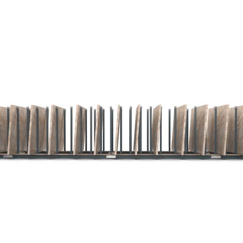 3000mm Slab Rack Base (Pair) - AQUSR010-PRO
