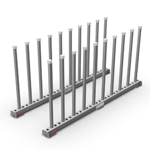Slab Rack Post 50x50mm 1500mm high - RSR10R