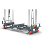 ADJUSTABLE HYBRID A-FRAME & RACK TRANSPORT TRAILER 1500kg - AMPT9743 
