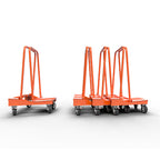 Nesting Dual Drywall Cart ANDWC049