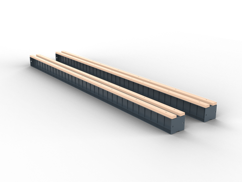 3000mm Bundle Slab Rack Base (Pair) - AQUBSR010-PRO