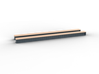 3000mm Bundle Slab Rack Base (Pair) - AQUBSR010-PRO