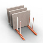 Slab Rack Post 50x50mm 1500mm high - AQUSR010R-PRO