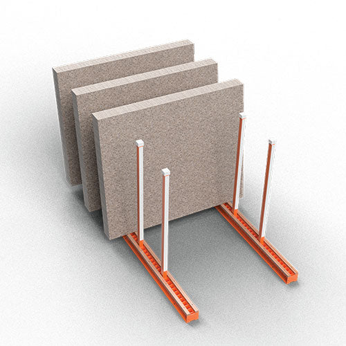 Slab Rack Post 50x50mm 1500mm high - AQUSR010R-PRO