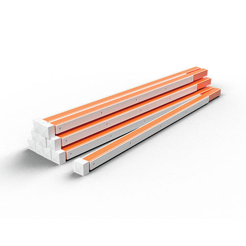 Slab Rack Post 50x50mm 1500mm high - AQUSR010R-PRO