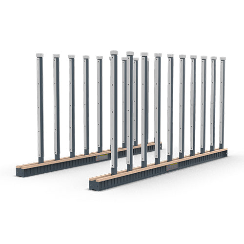 Slab Rack Post 50x50mm 1500mm high - AQUSR010R-PRO