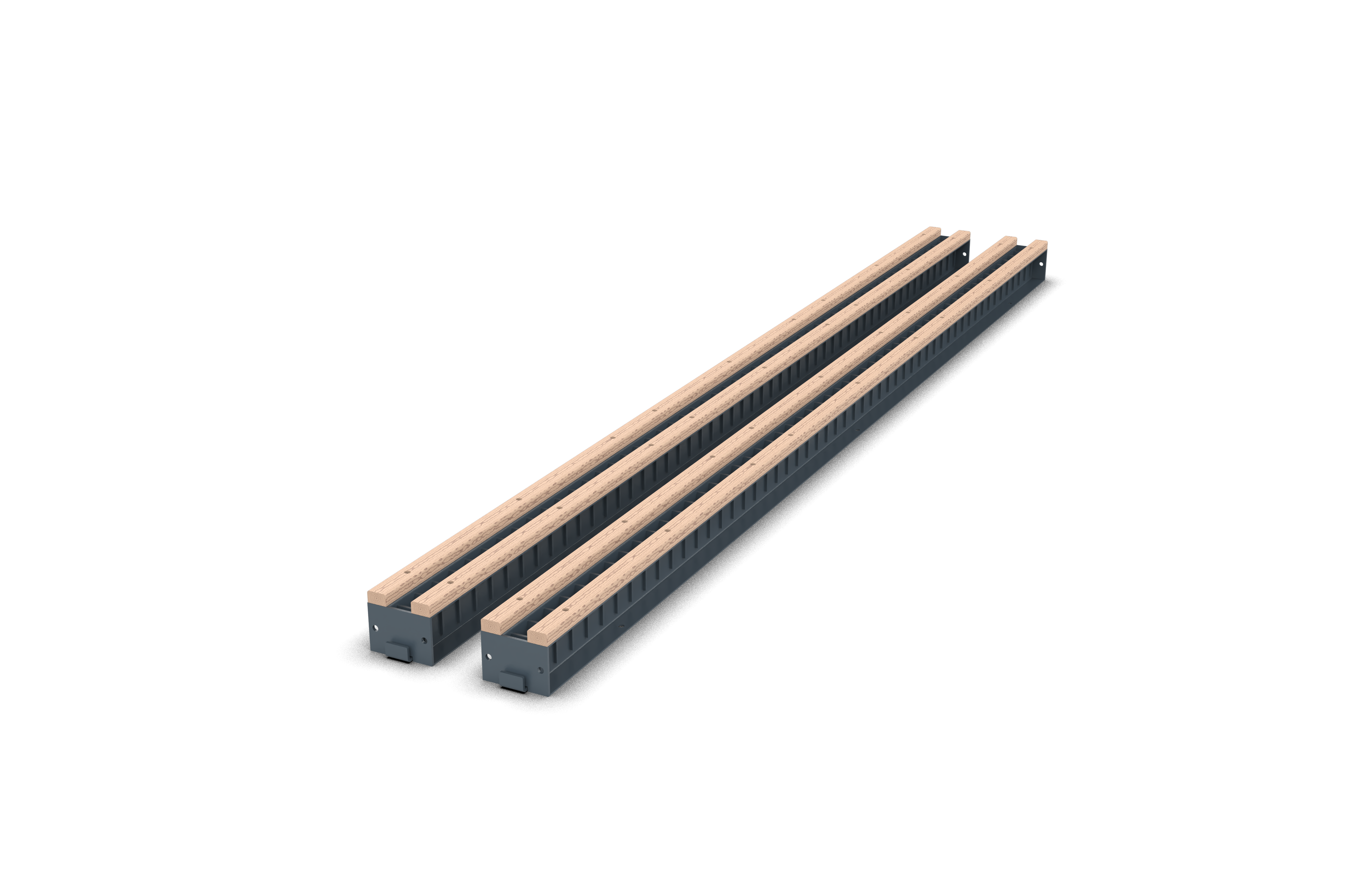 3000mm Slab Rack Base (Pair) - AQUSR010-PRO