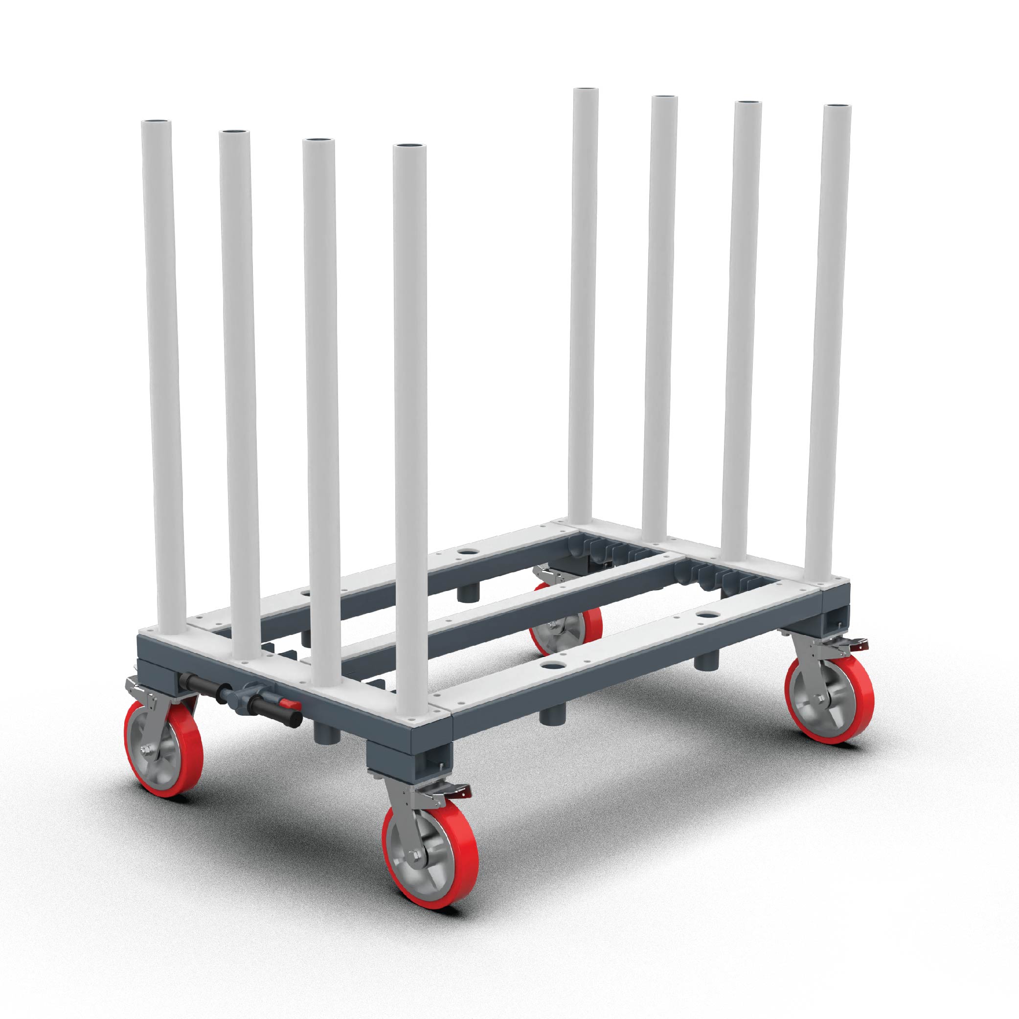 ADJUSTABLE POLES MOVING DOLLY 1500kg - AFCC50