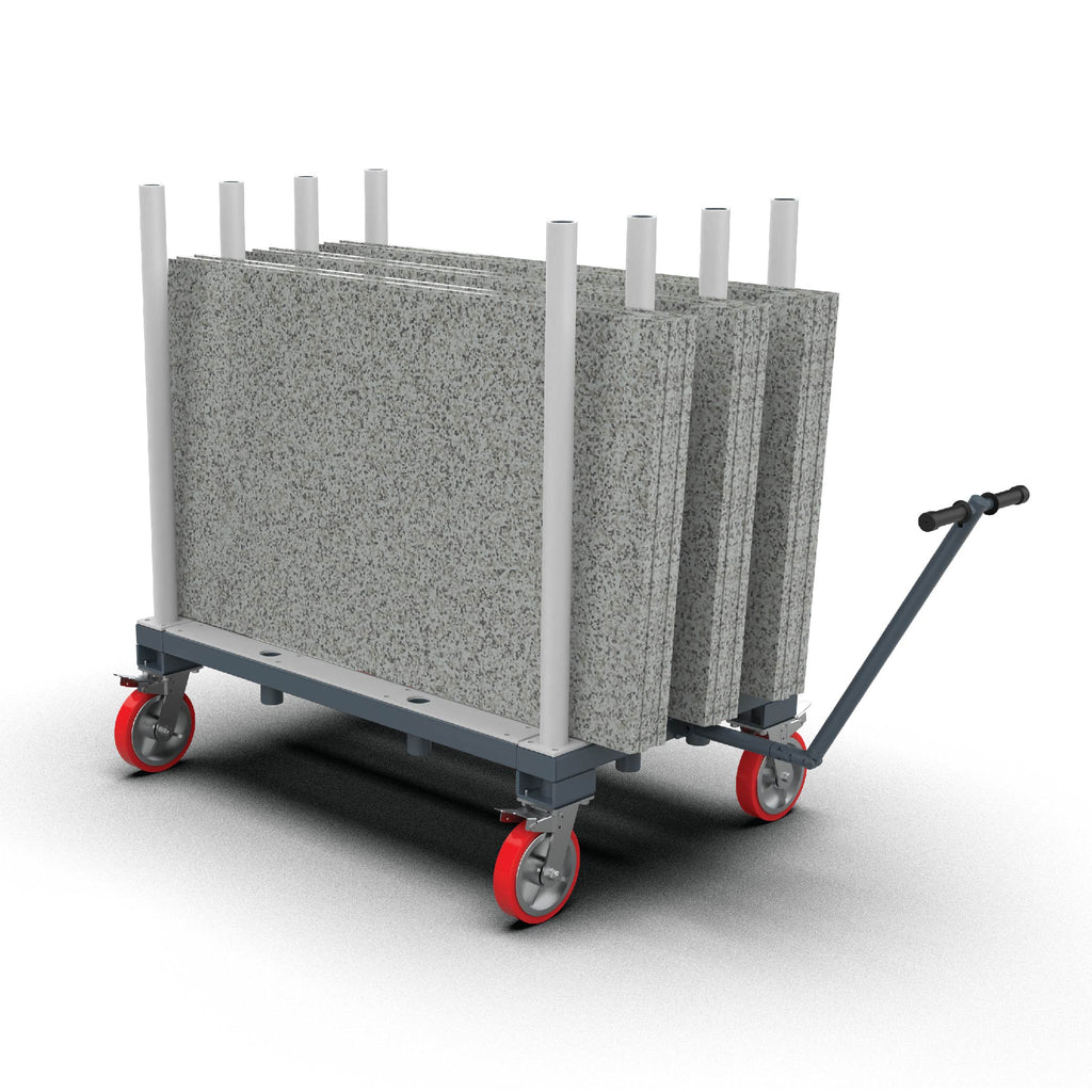 ADJUSTABLE POLES MOVING DOLLY 1500kg - AFCC50