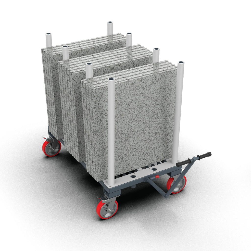 ADJUSTABLE POLES MOVING DOLLY 1500kg - AFCC50