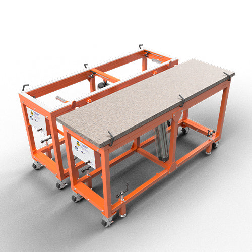 ABACO DUAL POLISHED FLIP TABLE - APFT7422