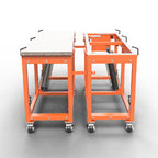ABACO DUAL POLISHED FLIP TABLE - APFT7422