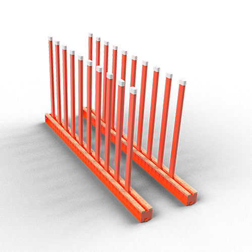 Bundle Slab Rack Post 40x80mm 1200mm high - AQUBSR010-PRO