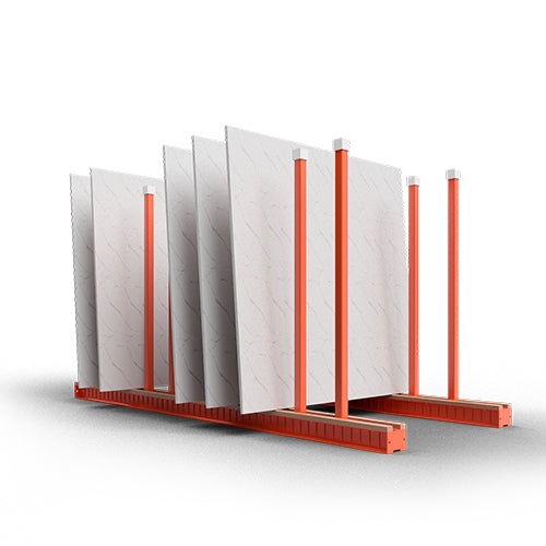 Slab Rack Post 50x50mm 1500mm high - AQUSR010-PRO 