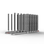 3000mm Slab Rack Base (Pair) - RSR10R