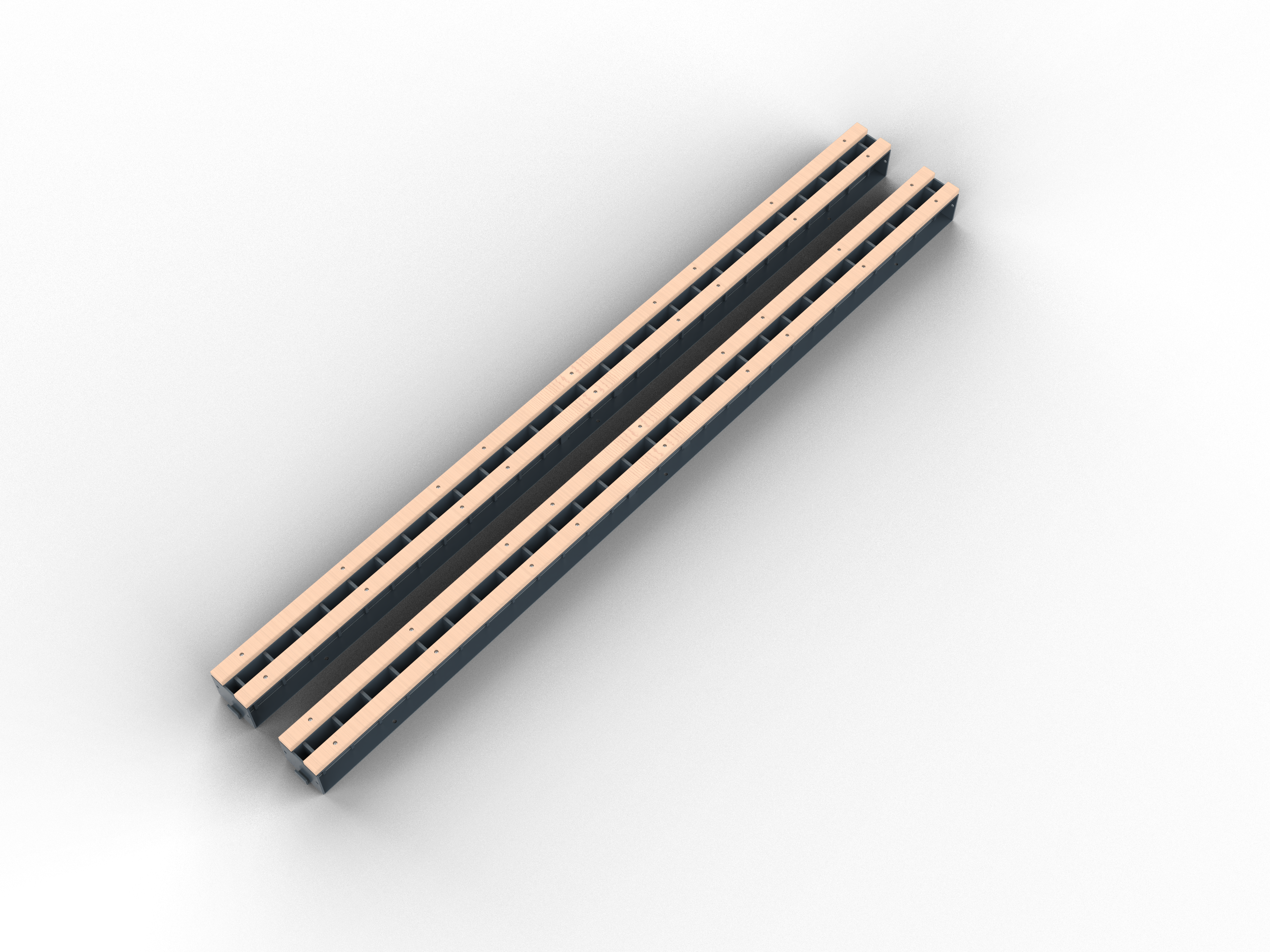 3000mm Bundle Slab Rack Base (Pair) - BSR010-AC1