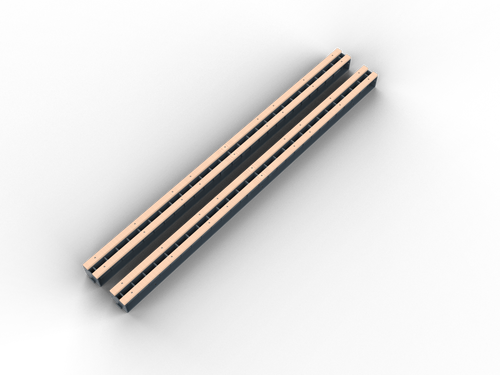 3000mm Bundle Slab Rack Base (Pair) - BSR010-AC1