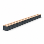 3000mm Bundle Slab Rack Base (Pair) - AQUBSR010R-PRO