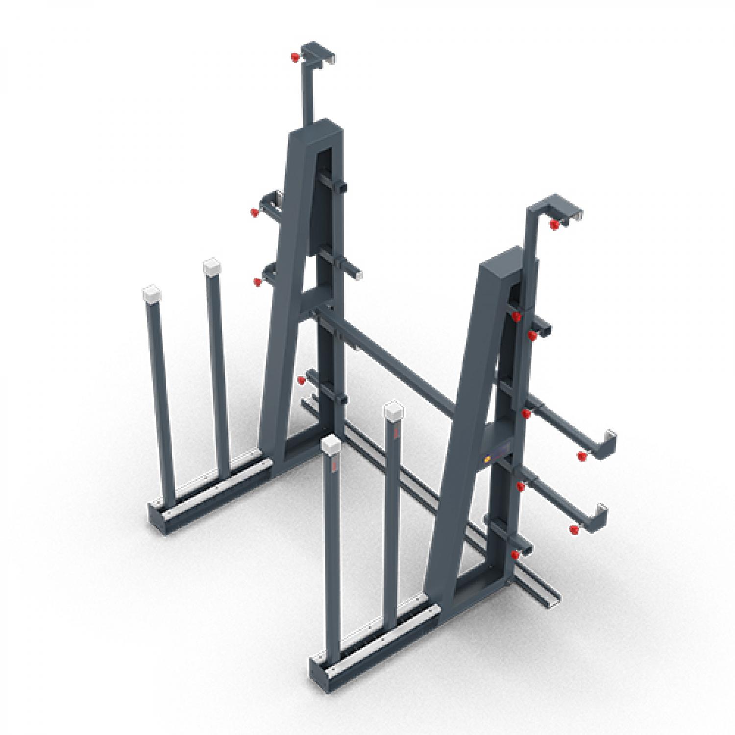 ABACO HEAVY DUTY DISPLAY STAND RACK - AHDSR078