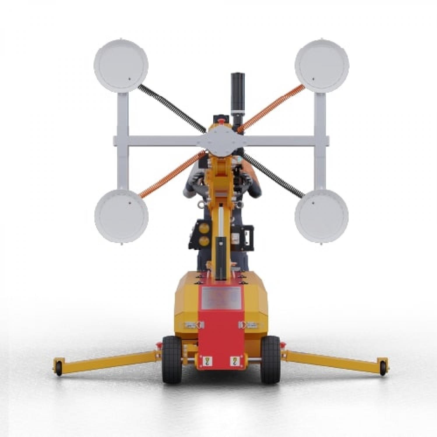 ABACO MULTI MATERIAL INSTALLATION PANEL TRANSPORT CART - AMITC400