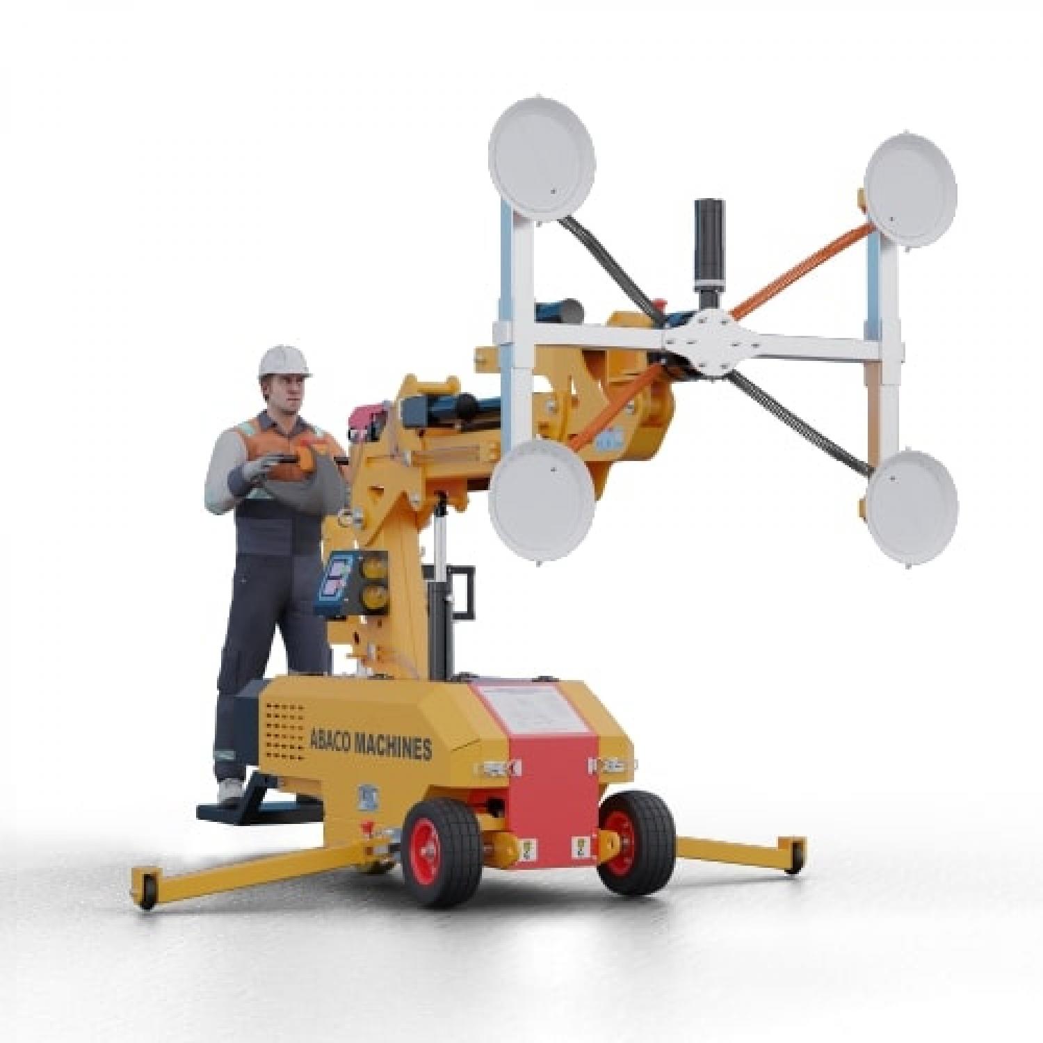 ABACO MULTI MATERIAL INSTALLATION PANEL TRANSPORT CART - AMITC400