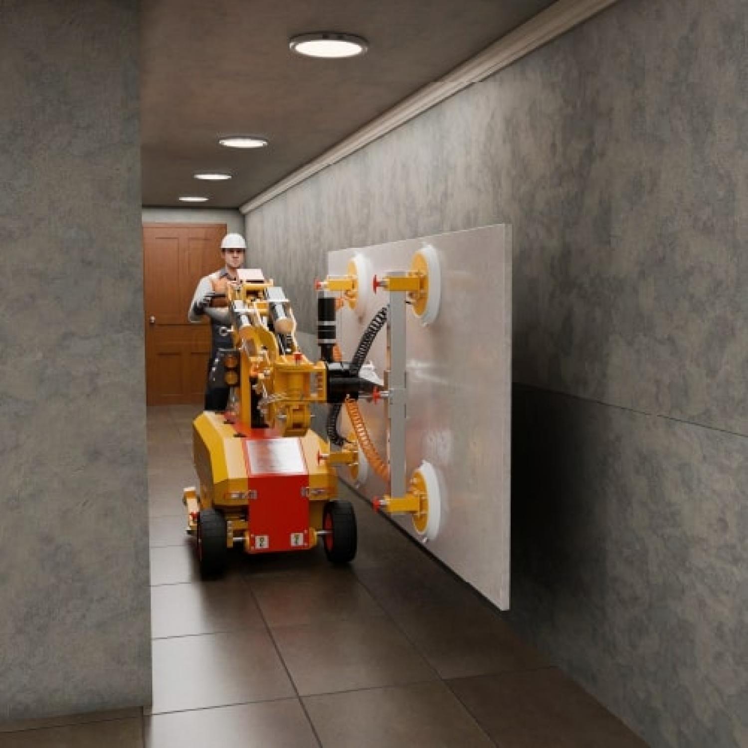 ABACO MULTI MATERIAL INSTALLATION PANEL TRANSPORT CART - AMITC400