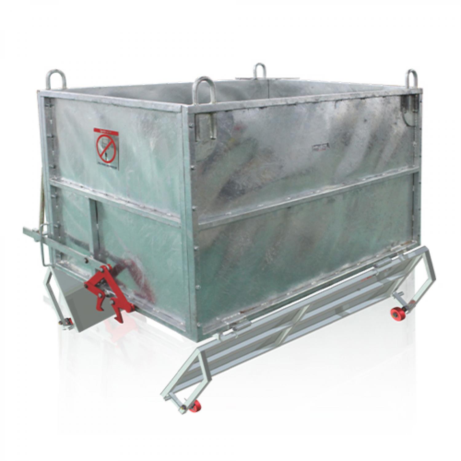 ABACO DROP BOTTOM DUMPSTER - DBD100; DBD150